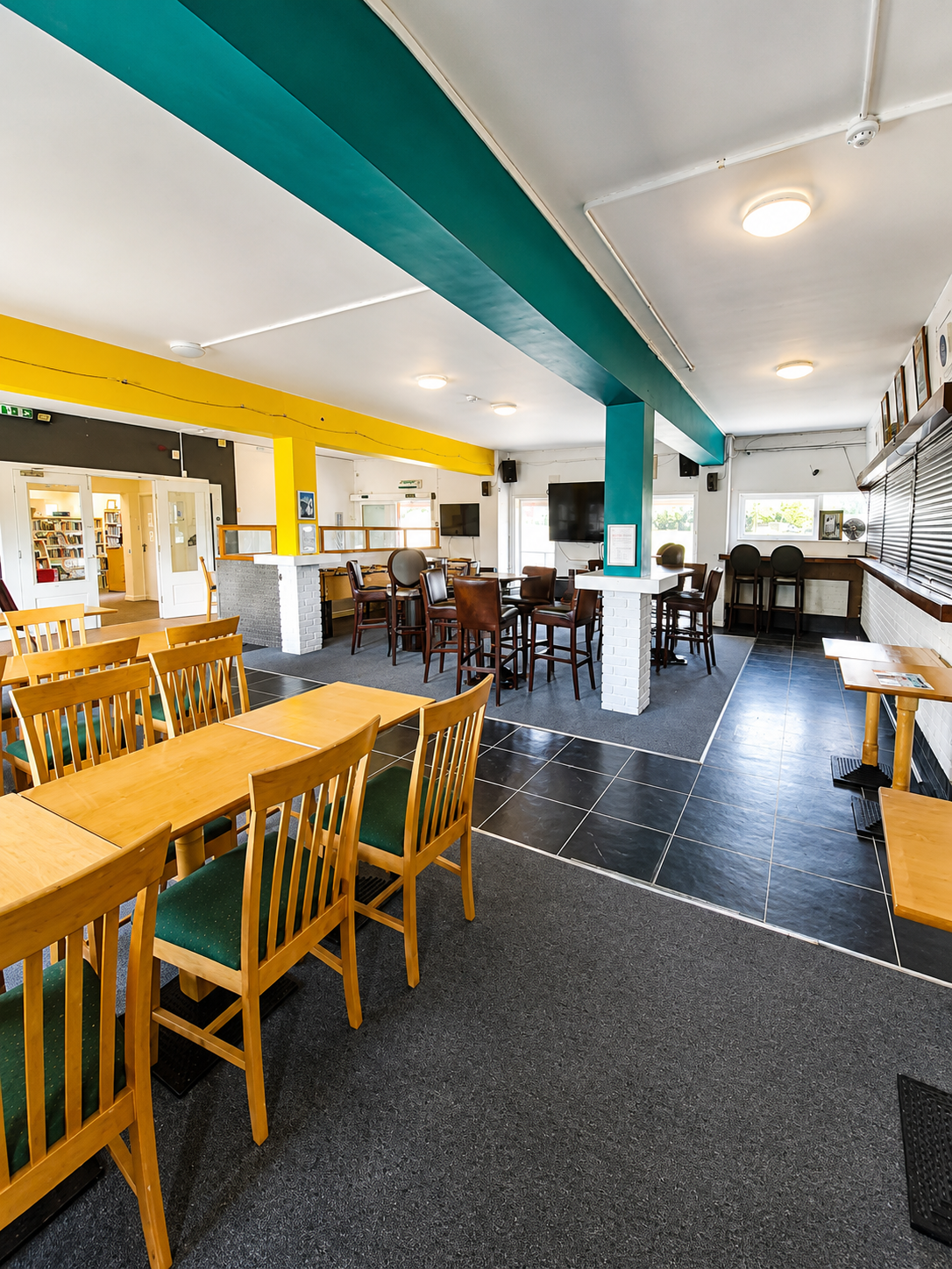 The bar at St Andrew's Community Centre, Williams Street