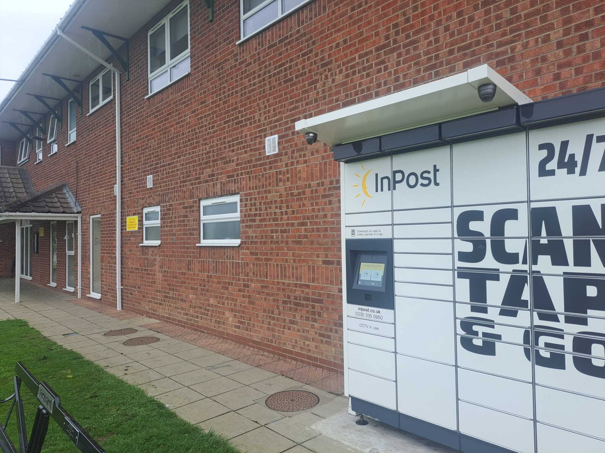 New In-Post locker outside St Andrews Community Centre on Williams Street
