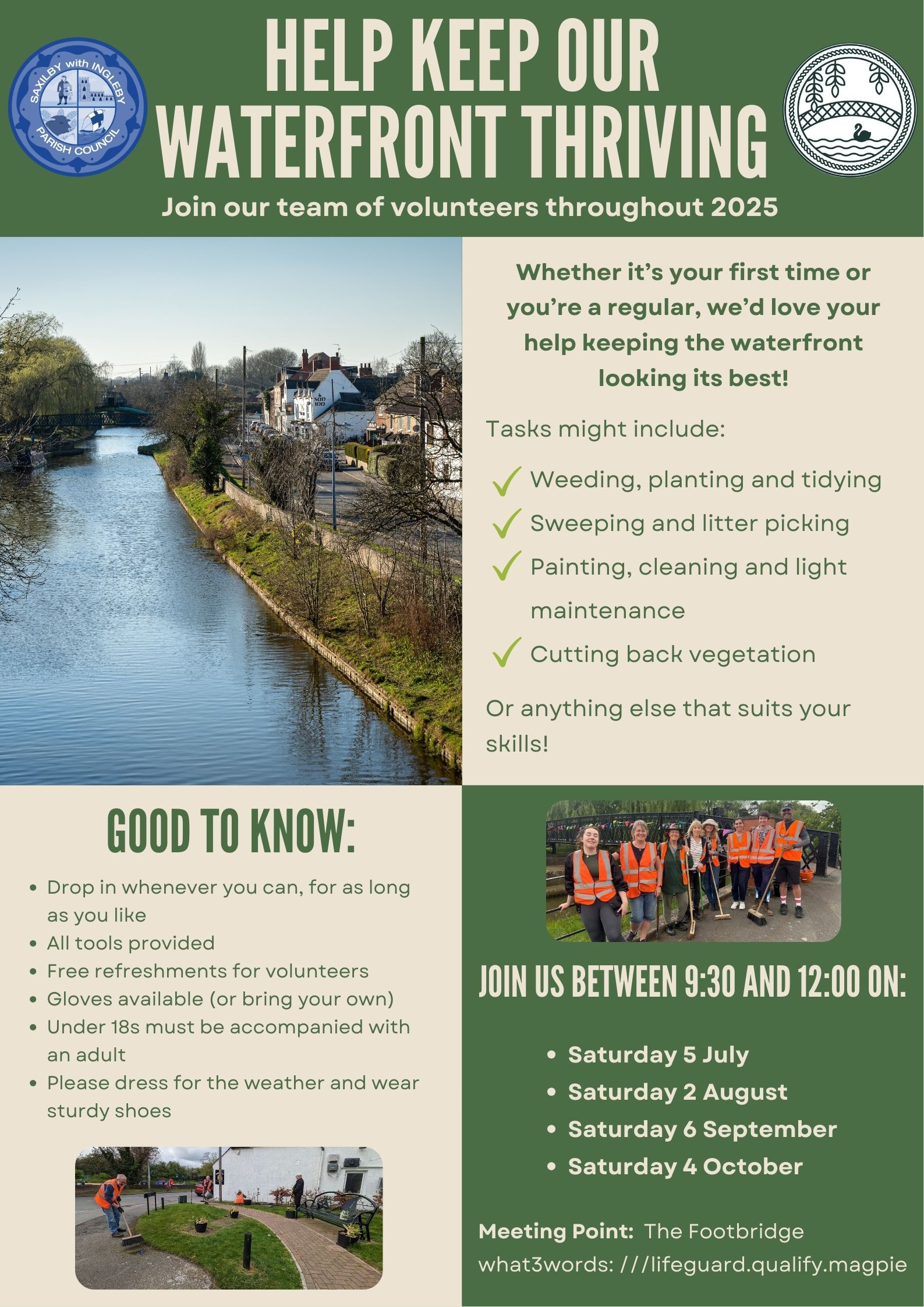 Saxilby Waterfront Poster
